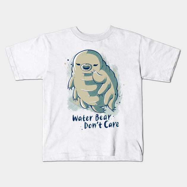 Bad Tardigrade Kids T-Shirt by xMorfina